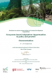 Cover Seminars on nature conservation in German development cooperation  Ecosystem-based Adaptation: Opportunities in policy and practice