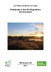 Auf der Abbildung ist das Cover von BfN-Skript 454 "Peatlands in the EU Regulatory Environment" abgebildet.
