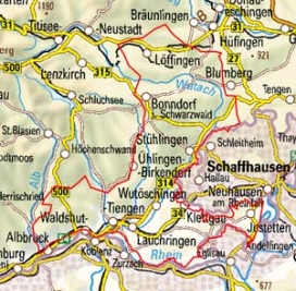 Abgrenzung der Landschaft "Alb-Wutach-Gebiet" (12000)