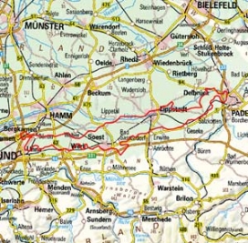 Abgrenzung der Landschaft "Unterer Hellweg Westlicher Oberer Hellweg" (54202)