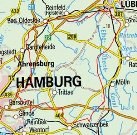 Abgrenzung der Landschaft "Lauenburg" (70213)