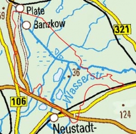 Abgrenzung der Landschaft "Lewitz" (76102)