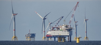 2018 Bau des Offshore-Windparks Arkona-Becken Südost in der Ostsee