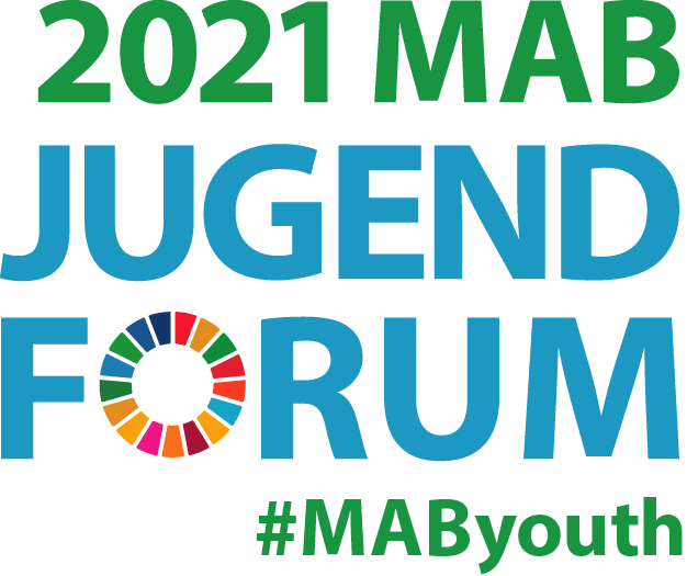 Auf der Abbildung ist das Logo MAB Jugendforum 2021 zu sehen.