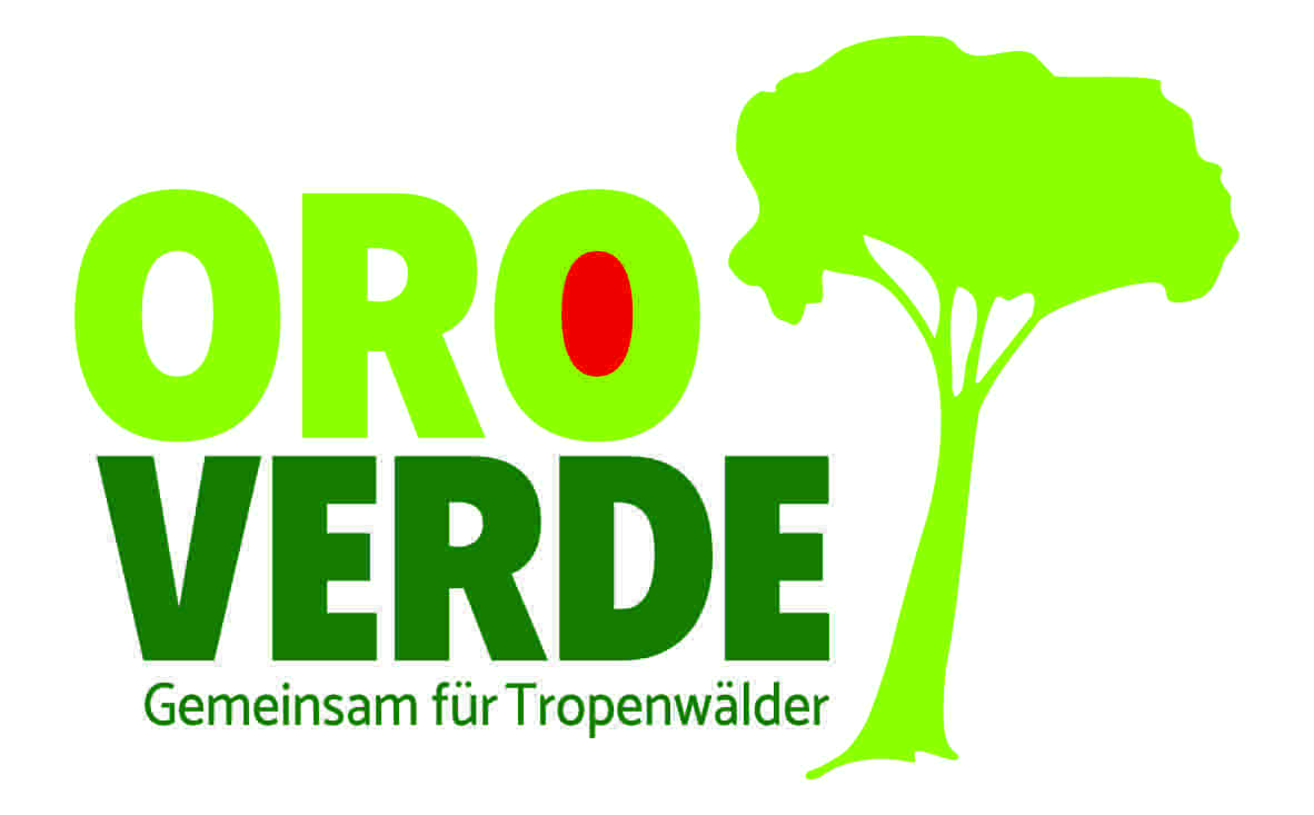 Die Abbildung zeigt das Logo der OroVerde Tropenwaldstiftung