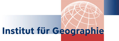 Die Abbildung zeigt das Logo des Instituts für Geographie