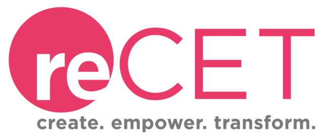 Logo reCET create.empower.transform