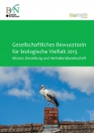 Titelbild Gesellschaftliches Bewusstsein für biologische Vielfalt 2015