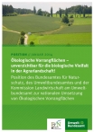 Cover Ökologische Vorrangfächen – unverzichtbar für die biologische Vielfalt in der Agrarlandschaft!  Position des Bundesamtes für Natur- schutz, des Umweltbundesamtes und der Kommission Landwirtschaft am Umweltbundesamt zur nationalen Umsetzung von Ökologischen Vorrangfächen