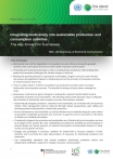 Cover Policy Brief Integrating biodiversity - for business