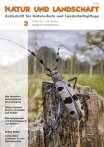 Cover NuL-Ausgabe 02-2024 mit einem Alpenbock (Rosalia alpina)