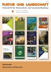Cover von NuL 06-2024; Titelbild: Titelseiten wichtiger Publikationen an der thematischen Schnittstelle von Naturschutz und Ökonomie (Quellenangaben gesammelt auf Seite 309 der Ausgabe)
