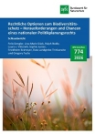 Cover von BfN-Schriften 774; Titelbild: „Grass flower in Summer“ ©somnuk krobkum- via Getty Images