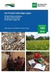 Cover von BfN-Schriften 789; Titelbild: (im Uhrzeigersinn von oben links) Libelle (©Marcus Held), Auwiese (©Karin Lange), Forscher-rucksack der Projektumweltbildung (©Sarah Bär), Leipziger Auengespräche (©Karin Lange)