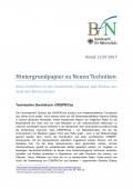 Cover Hintergrundpapier zu Neuen Techniken Neue Verfahren in der Gentechnik: Chancen und Risiken aus Sicht des Naturschutzes