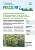Cover PraxisInfo Vogelschutzmaker an Freileitungen