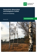 Cover Gentechnik Naturschutz und Biologische Vielfalt mit Bild vom Naturschutzgebiet Duvenstedter Brook 