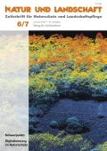Cover von Natur und Landschaft Ausgabe 6/7-2023
