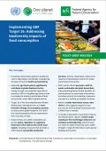 Cover BFN Policy Brief: Implementing GBF Target 16
