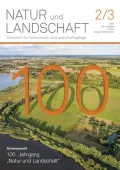 Cover von Natur und Landschaft Ausgabe 02/03-2025
