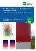 Cover von BfN-Schriften 741; Titelbild: Installiertes Turmmikrofon und exemplarische Ergebnisgrafiken. (C. Happ, M. Bach, O. Behr)