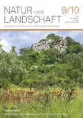Cover von Natur und Landschaft Ausgabe 09/10-2025