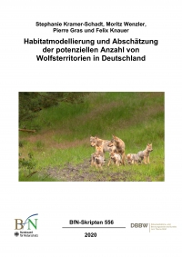 BfN Schriften 556 - Habitatmodellierung und Abschätzung der potenziellen Anzahl von Wolfsterritorien in Deutschland