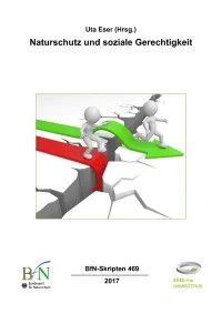Naturschutz und soziale Gerechtigkeit