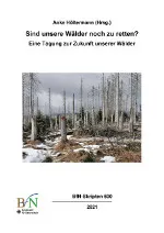 Cover von Skript 600: Abgestorbene Fichten in der Naturdynamikzone im Nationalpark Harz (J. Moll, März 2021)