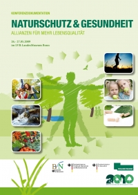 Cover Konferenzdokumentation Naturschutz und Gesundheit