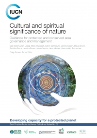 Cover Cultural and spiritual significance of nature Guidance for protected and conserved area governance and management