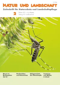 Cover von Natur und Landschaft Ausgabe 02-2019