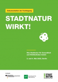 Titelblatt der Broschüre zur Fachtagung Stadtnatur