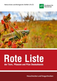 Cover von NaBiv 170/7; Titelfoto: Die Heideschrecke (Gampsocleis glabra) (Foto: Jonas Brüggeshemke)