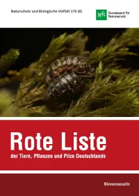 Cover von NaBiv 170/8; Titelfoto: Die in Deutschland mäßig häufige Schöne Kugelassel (Armadillidium pulchellum) gilt als ungefährdet. (Foto: Benedikt Kästle)