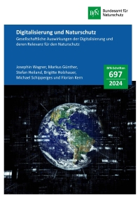 Cover von BfN-Schriften 697; Titelbild: Weltkugel und Quellcodes (TheDigitalArtist)