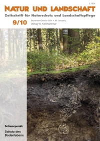 Cover von Natur und Landschaft Ausgabe 09/10-2024