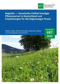 Cover von BfN-Schriften 687; Titelbild: Artenreiches Wirtschaftsgrünland (W. Durka)