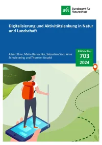 Cover von BfN-Schriften 703; Titelbild: Digitale Besucherlenkung (Quelle: iStock)