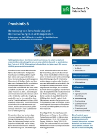 Cover Bemessung von Zerschneidung und Barrierewirkungen in Wildnisgebieten