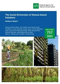 Cover von BfN-Schriften 757; Titelbild: Woman fetching water from Al Kags, Skyscraper from Squirrel photos, Mangrove in Cambodia from Sean Phillips (Free use pictures from pixabay.com)