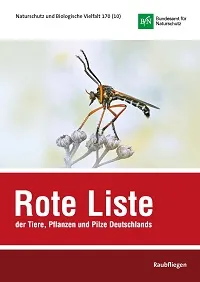 Cover von NaBiV 170/10; Titelfoto: Die Kleine Wolfsfliege (Molobratia teutonus) ist durch Änderungen oder das Aufgeben einer extensiven landwirtschaftlichen Nutzung in ihrem Bestand „Stark gefährdet“. (Foto: M. Gebel)