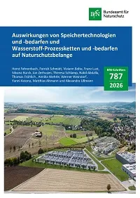 Cover von BfN-Schriften 787; Titelbild: Luftaufnahme des „Netz-Boosters“ in Kupferzell – Bildquelle: Harrer Ingenieur GmbH
