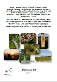 Titelseite BfN-Skripten 462: Moorschutz in Deutschland"