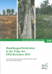 Cover des NaBiV-Bandes "Handlungserfordernisse in der Folge des FFH-Berichtes 2013"