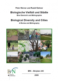 Titelblatt zum Skript 245 "Biologische Vielfalt und Städte"