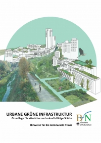 Titelseite der Broschüre "Urbane Grüne Infrastruktur"