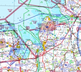 Gebietsdarstellung ID 122 Nationalpark Niedersächsisches Wattenmeer ICAO 2022