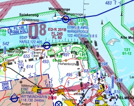 Gebietsdarstellung ID 137 Wangerland ICAO 2022