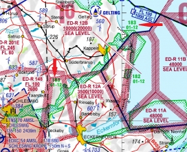 Gebietsdarstellung ID 183 Schleswig-Holsteinische Ostseeküste ICAO 2022